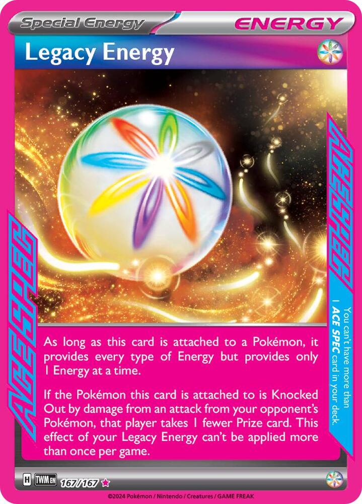 Legacy Energy 167/167 card from SV06: Twilight Masquerade