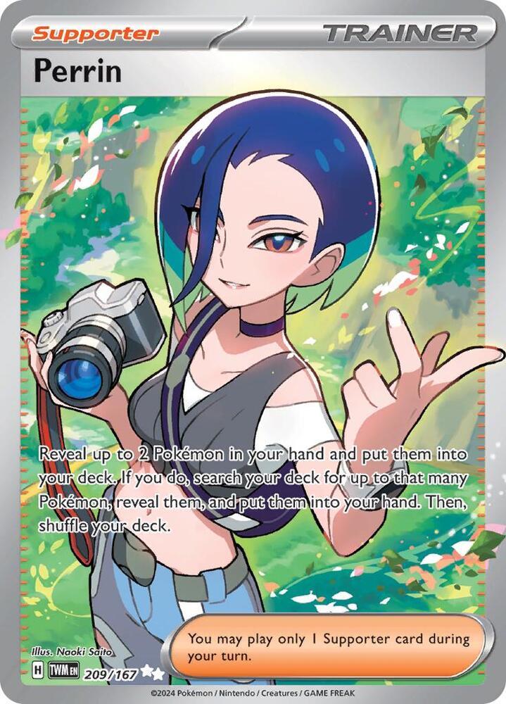 Perrin 209/167 card from SV06: Twilight Masquerade