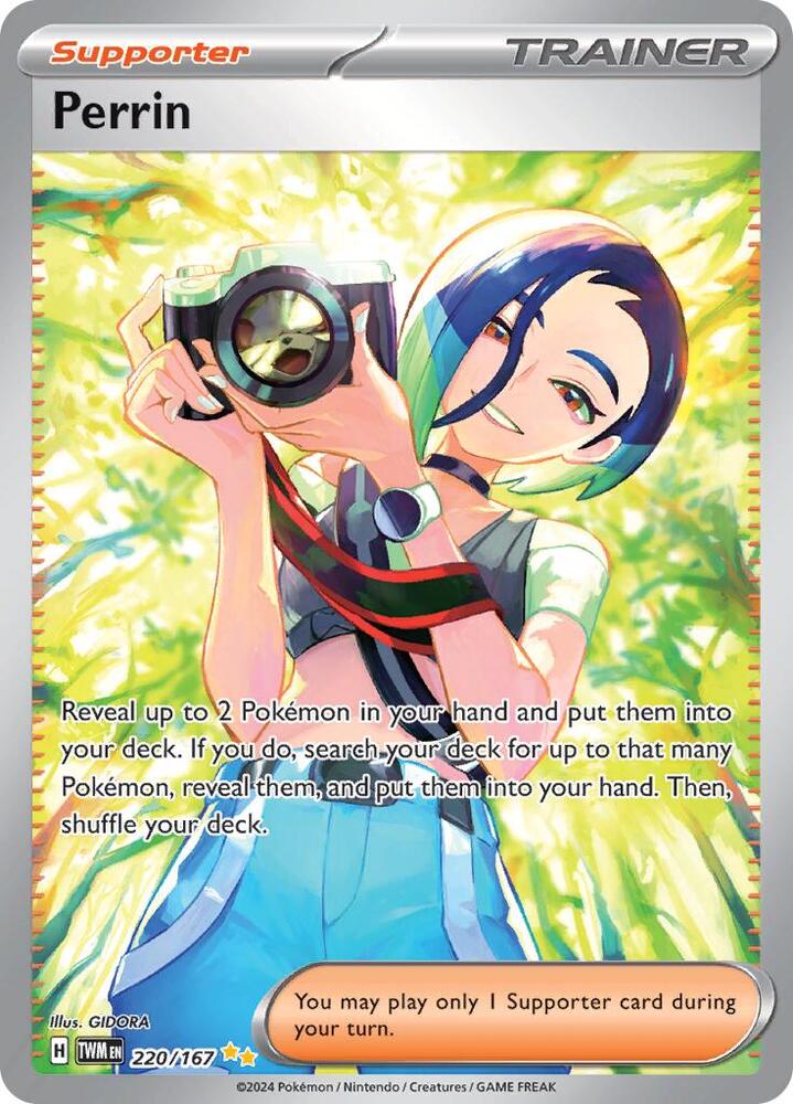 Perrin 220/167 card from SV06: Twilight Masquerade