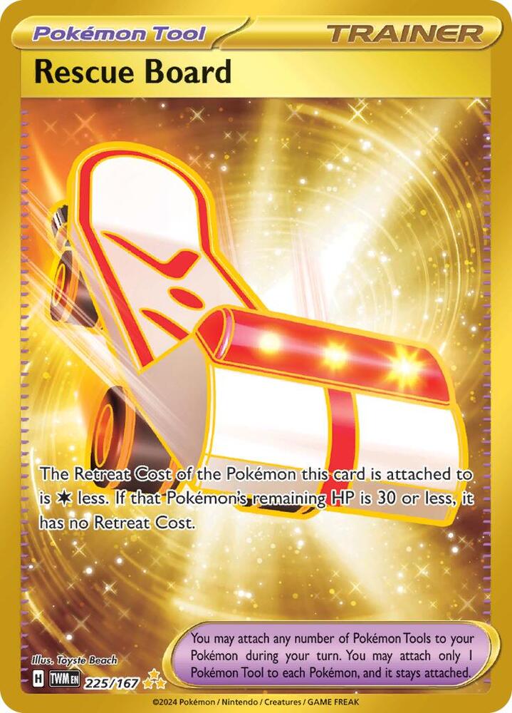 Rescue Board 225/167 card from SV06: Twilight Masquerade