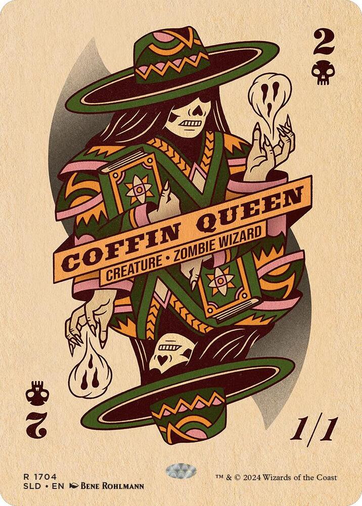 Coffin Queen 1704 card from Secret Lair Drop Series