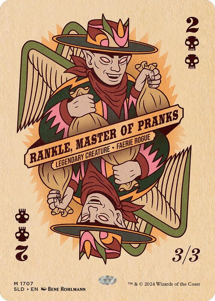 Rankle, Master of Pranks 1707 card from Secret Lair Drop Series