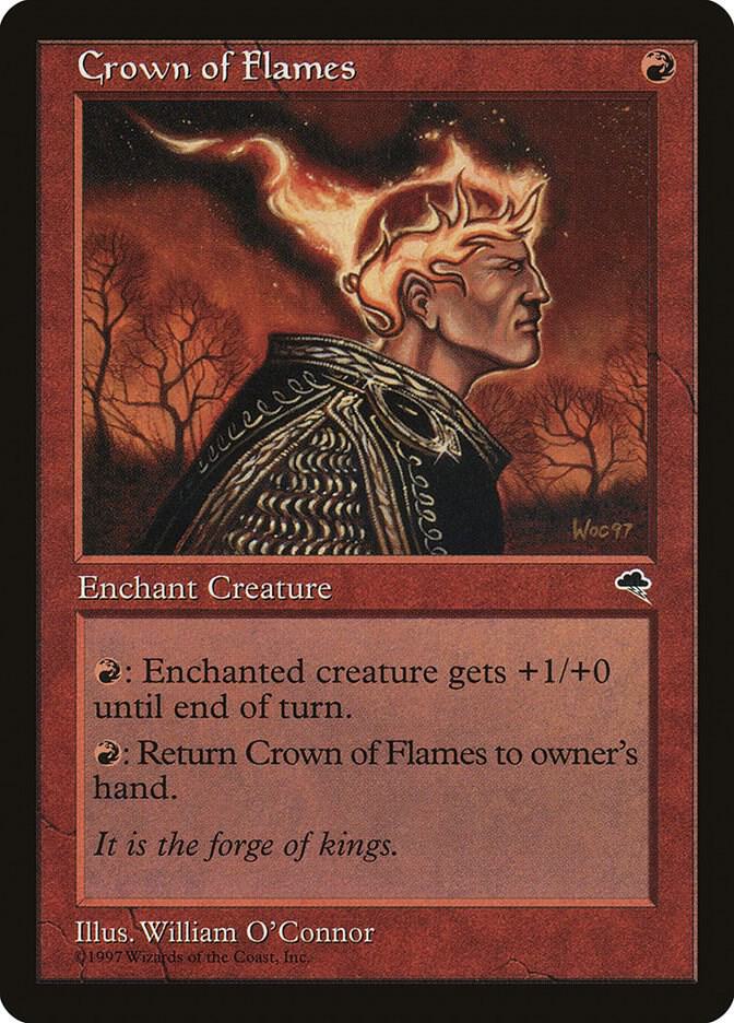 Crown of Flames 169 card from Tempest