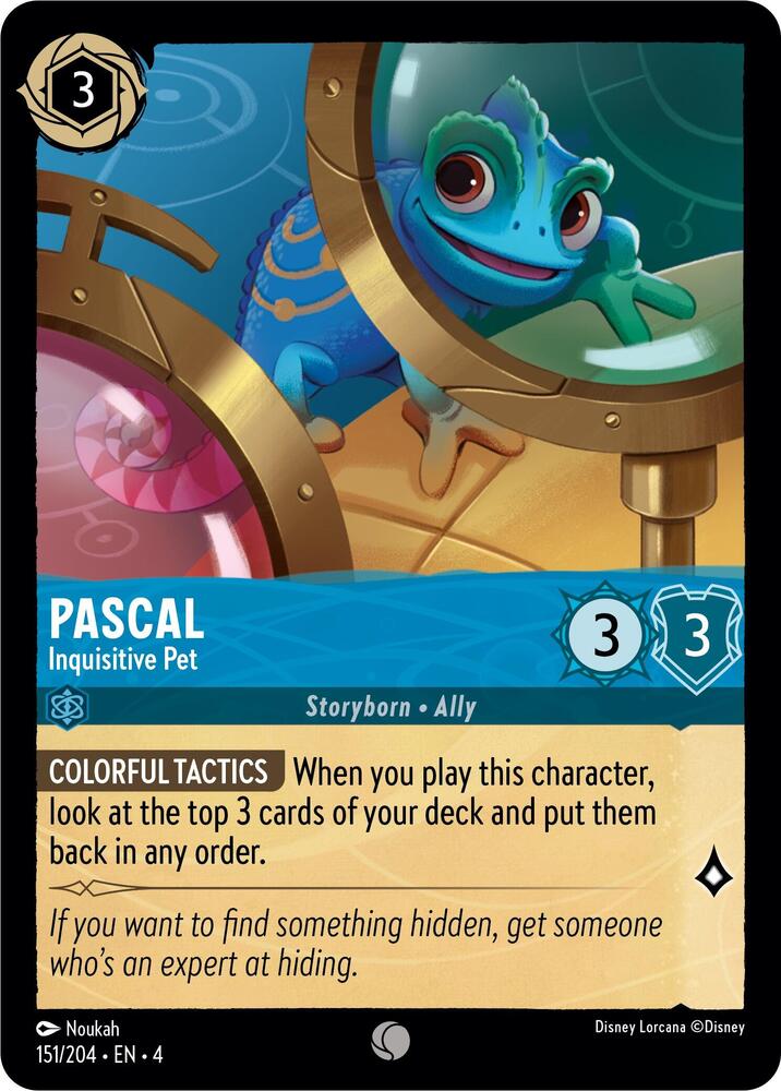 Pascal - Inquisitive Pet 151/204 card from Ursula's Return