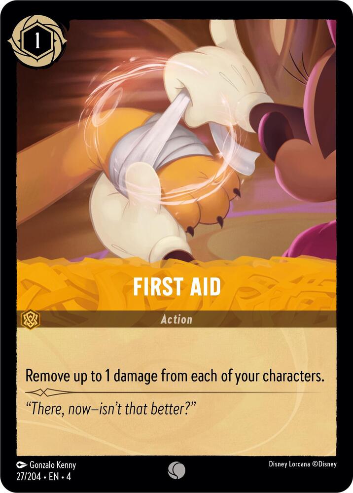 First Aid 27/204 card from Ursula's Return