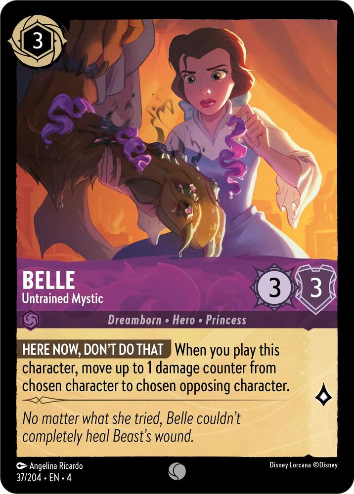 Belle - Untrained Mystic 37/204 card from Ursula's Return