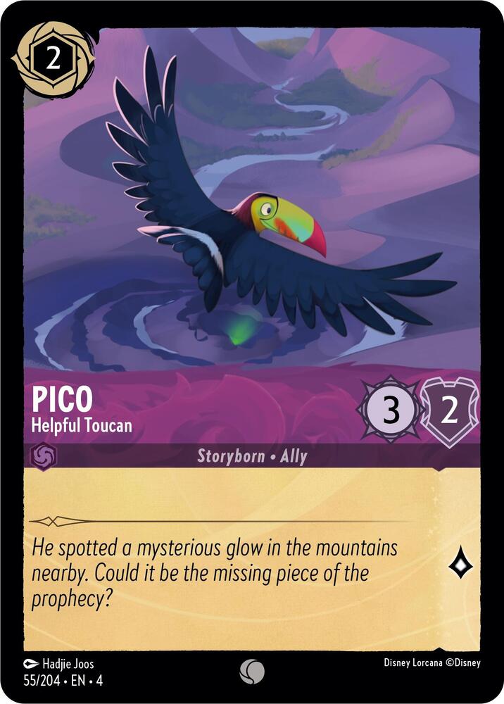 Pico - Helpful Toucan 55/204 card from Ursula's Return