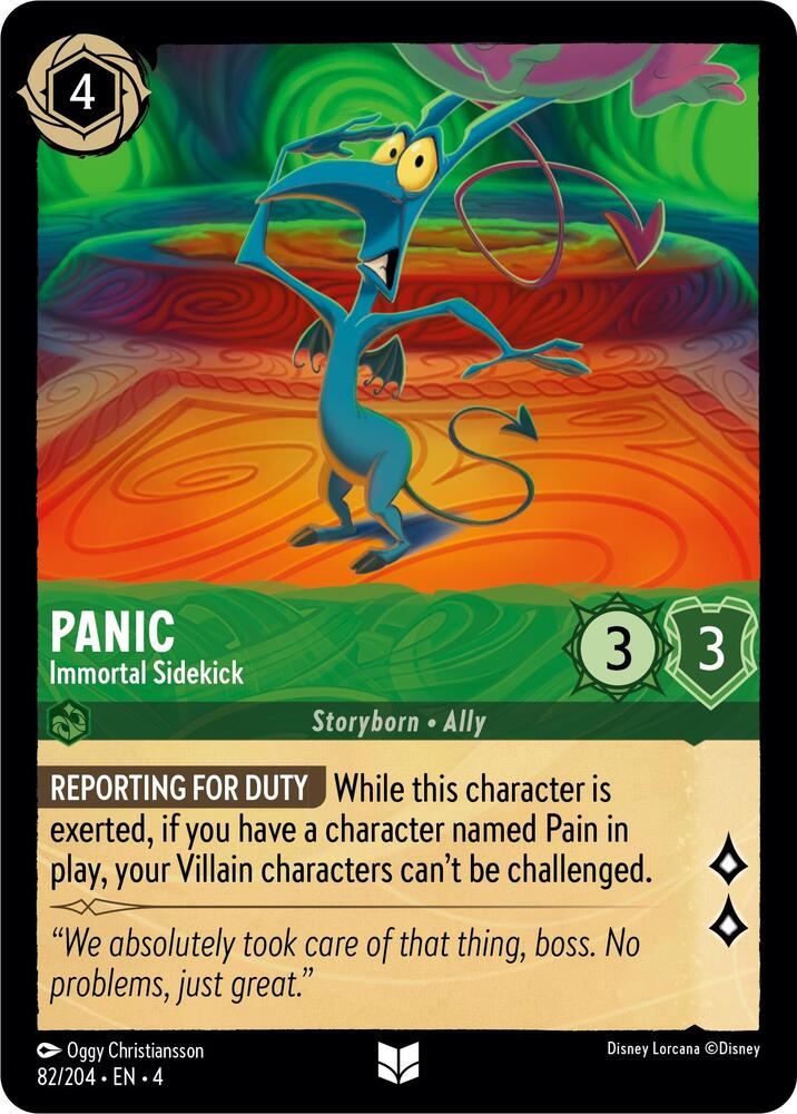 Panic - Immortal Sidekick 82/204 card from Ursula's Return