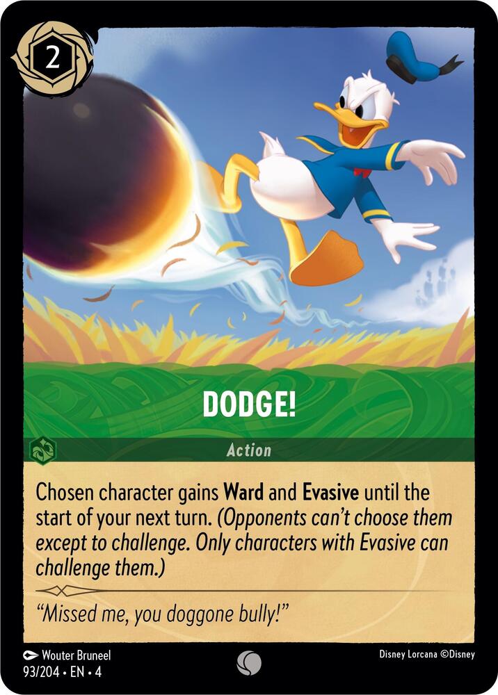 Dodge! 93/204 card from Ursula's Return