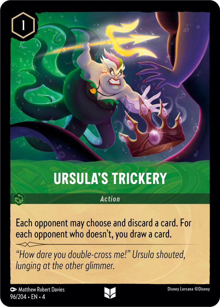 Ursula's Trickery 96/204 card from Ursula's Return