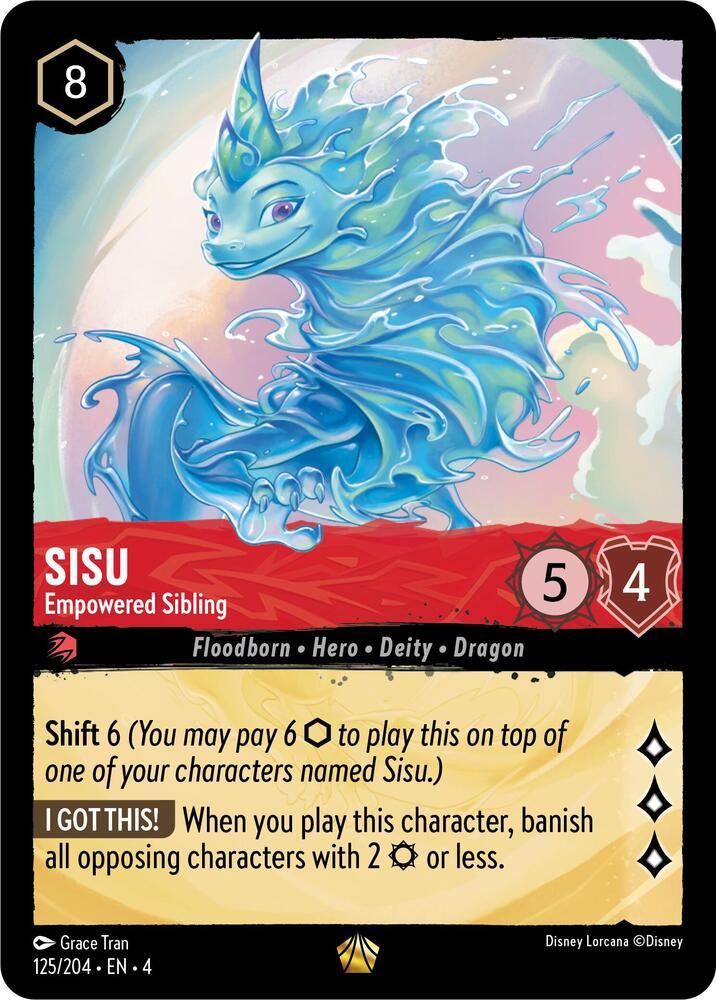 Sisu - Empowered Sibling 125/204 card from Ursula's Return