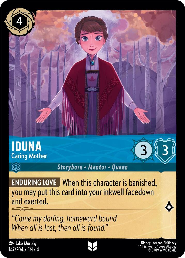 Iduna - Caring Mother 147/204 card from Ursula's Return