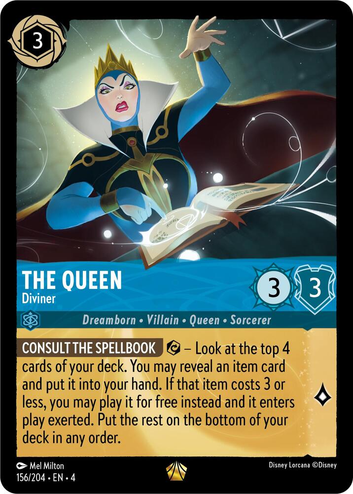The Queen - Diviner 156/204 card from Ursula's Return