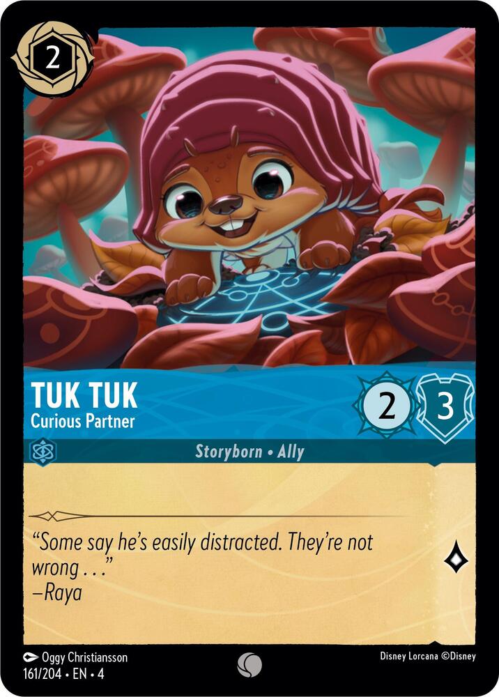 Tuk Tuk - Curious Partner 161/204 card from Ursula's Return