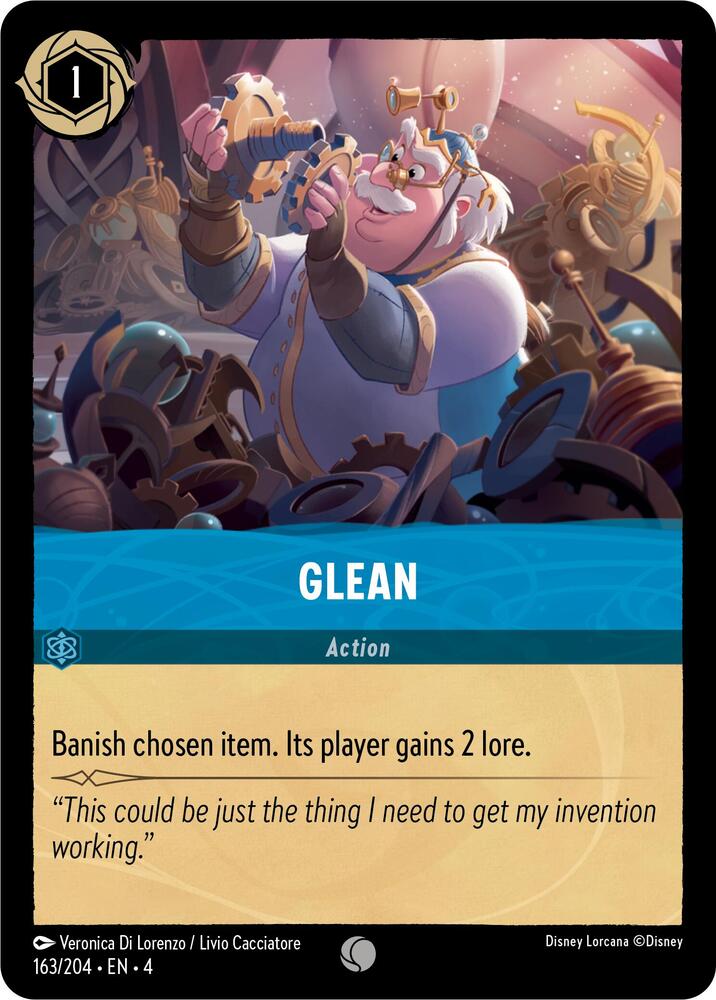 Glean 163/204 card from Ursula's Return
