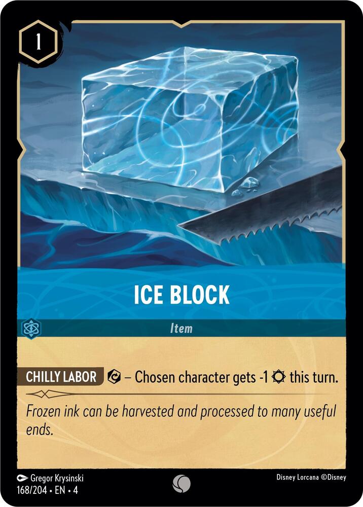 Ice Block 168/204 card from Ursula's Return