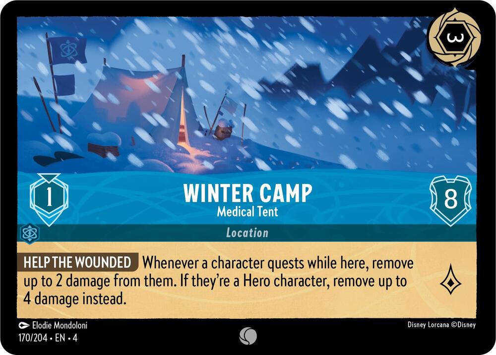 Winter Camp - Medical Tent 170/204 card from Ursula's Return