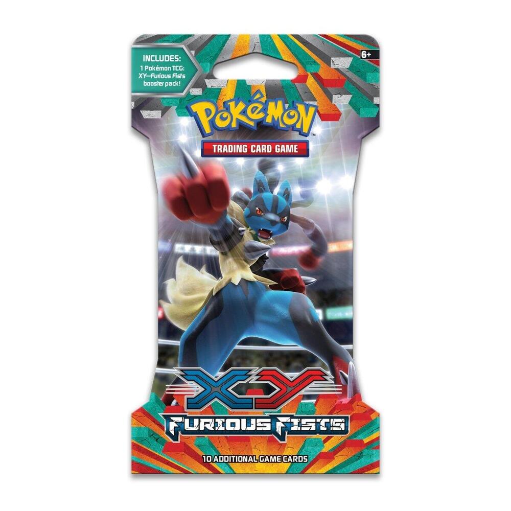 Furious Fists Sleeved Booster Pack card from XY - Furious Fists