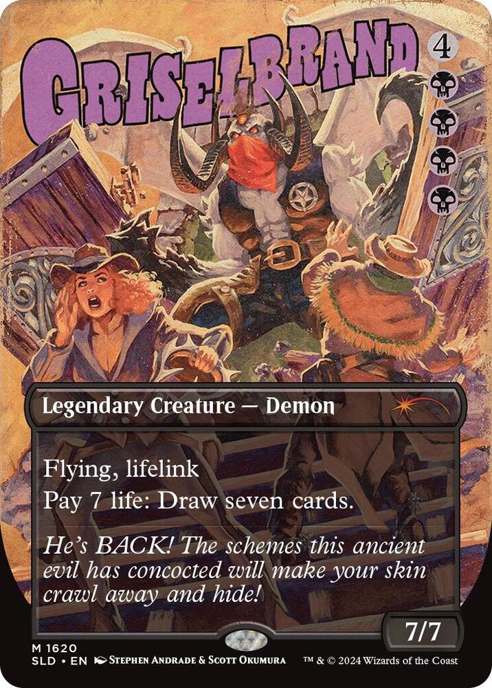 Griselbrand 1620 card from Secret Lair Drop Series