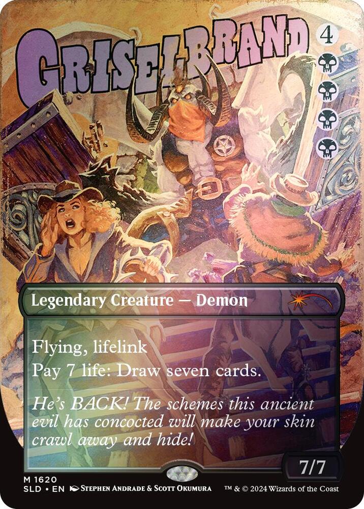 Griselbrand (Rainbow Foil) 1620 card from Secret Lair Drop Series