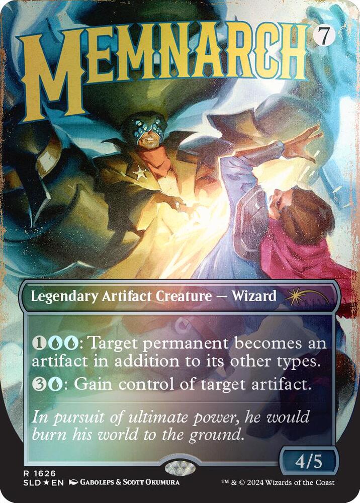 Memnarch (Rainbow Foil) 1626 card from Secret Lair Drop Series