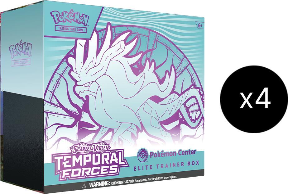 Temporal Forces Pokemon Center Elite Trainer Box Case (Exclusive) [Walking Wake] card from SV05: Temporal Forces