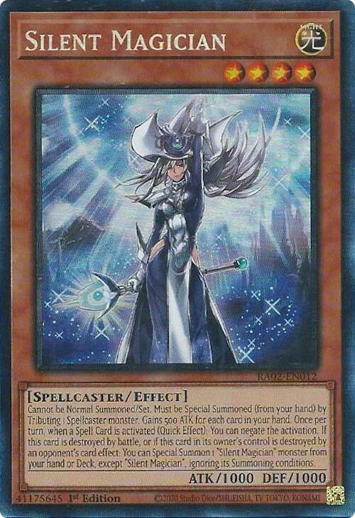 Silent Magician (PCR) RA02-EN012 card from 25th Anniversary Rarity Collection II