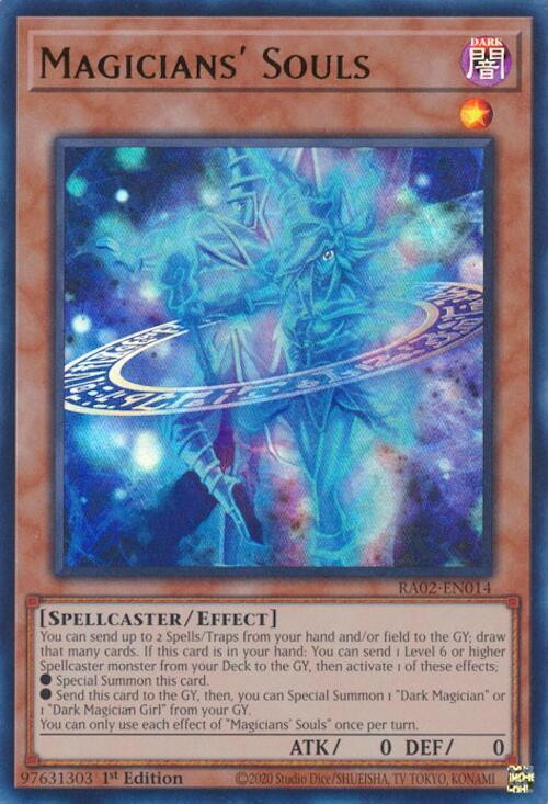 Magicians' Souls RA02-EN014 card from 25th Anniversary Rarity Collection II