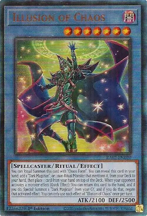 Illusion of Chaos (PUR) RA02-EN020 card from 25th Anniversary Rarity Collection II