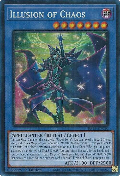 Illusion of Chaos (PCR) RA02-EN020 card from 25th Anniversary Rarity Collection II