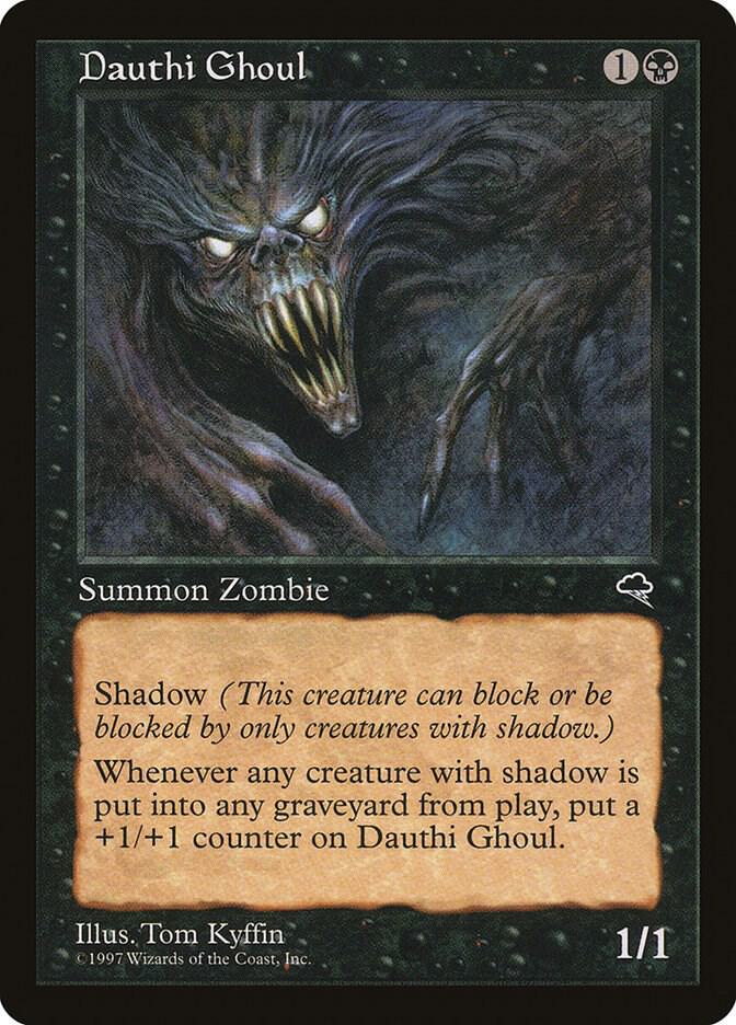 Dauthi Ghoul 121 card from Tempest