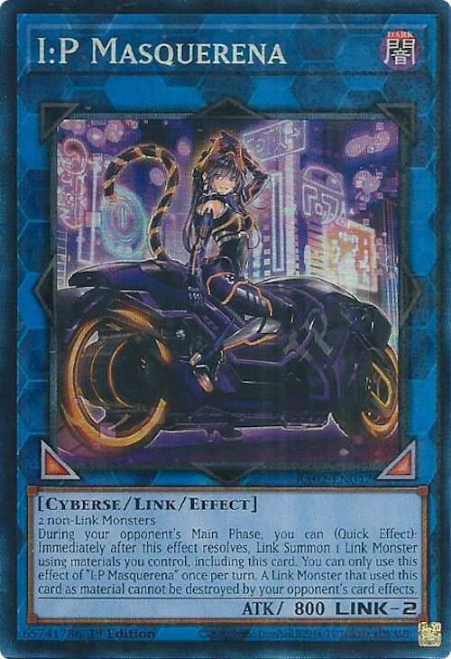 I:P Masquerena (Alternate Art) (PCR) RA02-EN042 card from 25th Anniversary Rarity Collection II