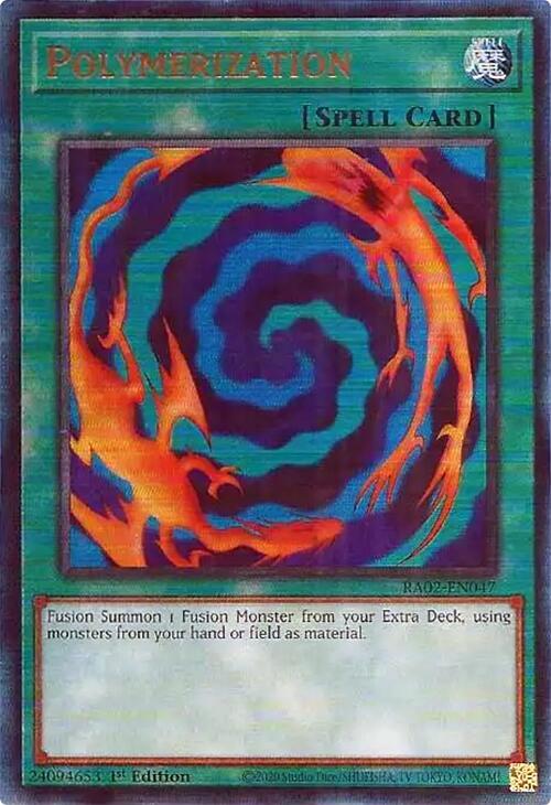 Polymerization (PUR) RA02-EN047 card from 25th Anniversary Rarity Collection II
