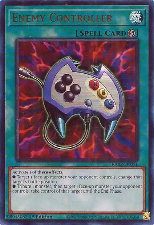 Enemy Controller (UR) RA02-EN051 card from 25th Anniversary Rarity Collection II