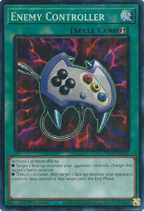 Enemy Controller (PCR) RA02-EN051 card from 25th Anniversary Rarity Collection II