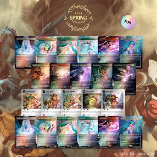 Secret Lair Drop: Spring Superdrop 2024: Spring Into Action Bundle - Foil Edition sealed product from Secret Lair Drop Series