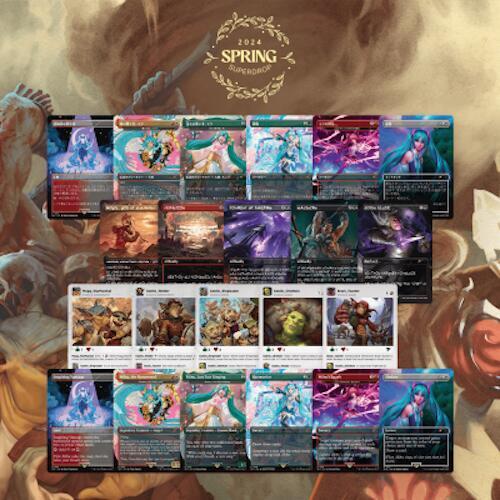 Secret Lair Drop: Spring Superdrop 2024: Spring Into Action Bundle - Non-Foil Edition sealed product from Secret Lair Drop Series