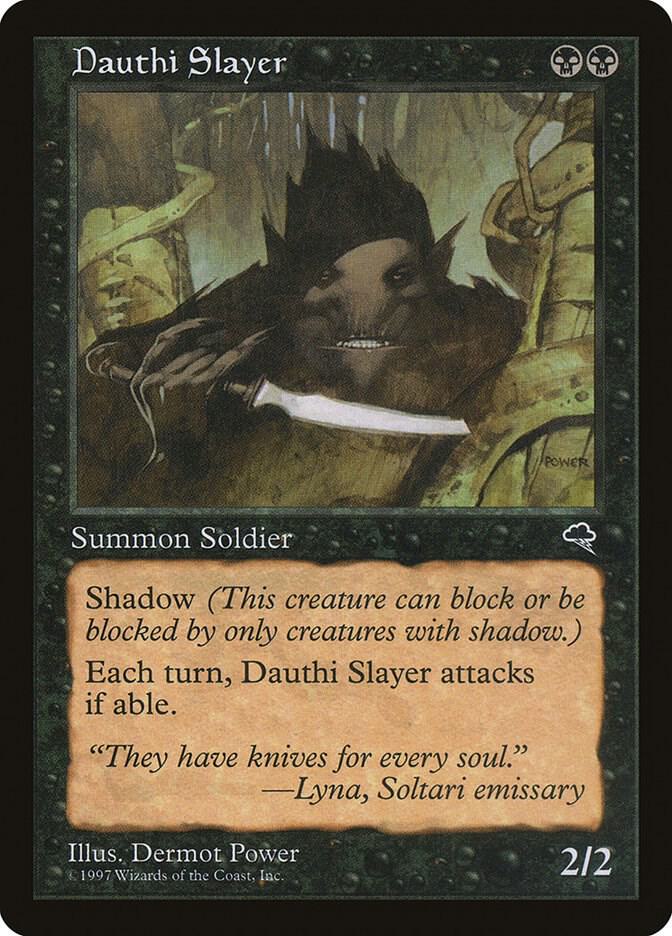 Dauthi Slayer 126 card from Tempest