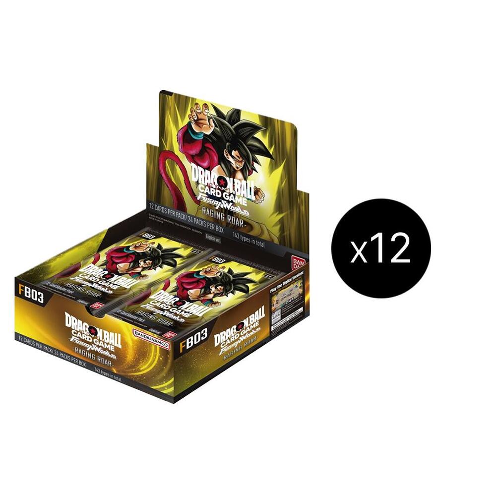 Raging Roar Booster Box Case card from Raging Roar