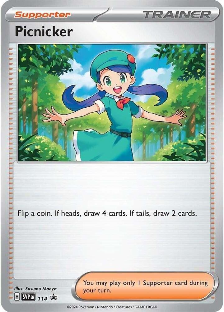 Picnicker 114 card from SV: Scarlet & Violet Promo Cards