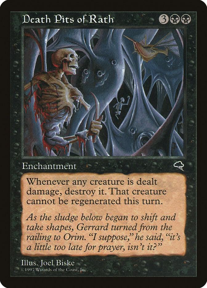 Death Pits of Rath 127 card from Tempest
