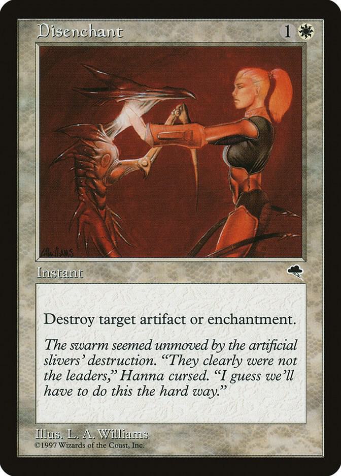 Disenchant 16 card from Tempest