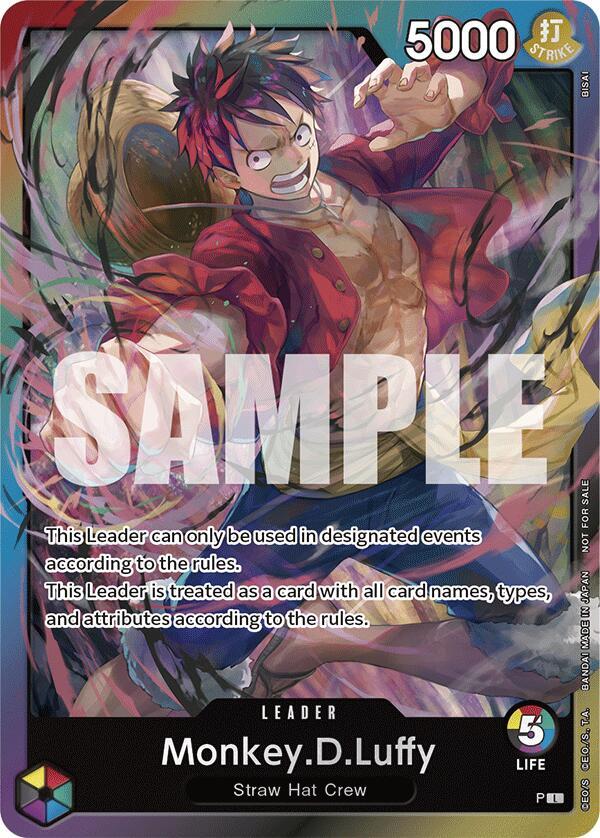 Monkey.D.Luffy (Sealed Battle 2024 Vol. 2) card from One Piece Promotion Cards