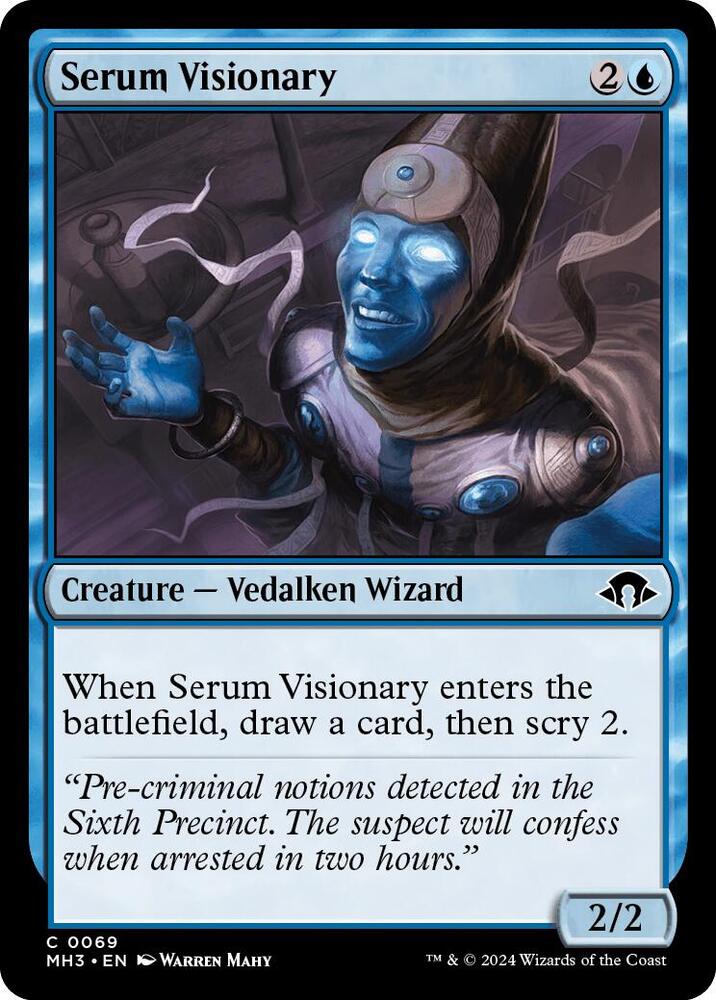 Serum Visionary 69 card from Modern Horizons 3