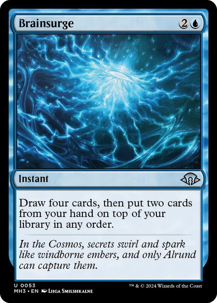 Brainsurge 53 card from Modern Horizons 3