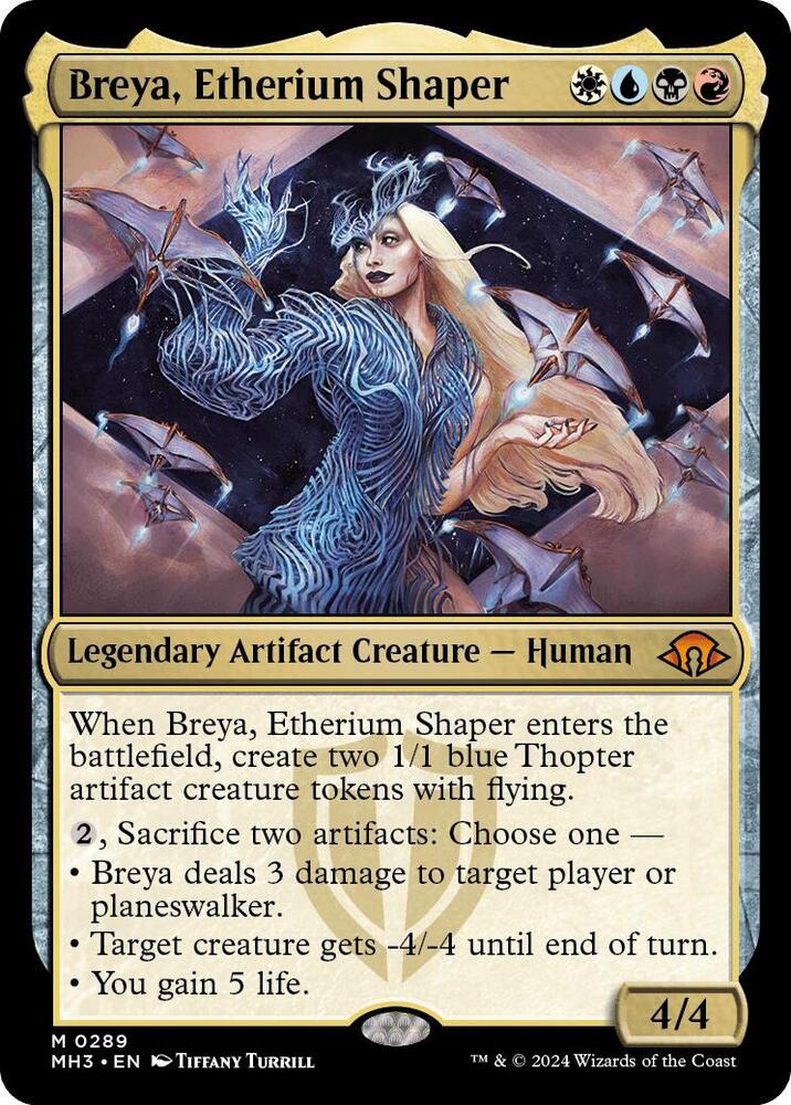 Breya, Etherium Shaper 289 card from Modern Horizons 3