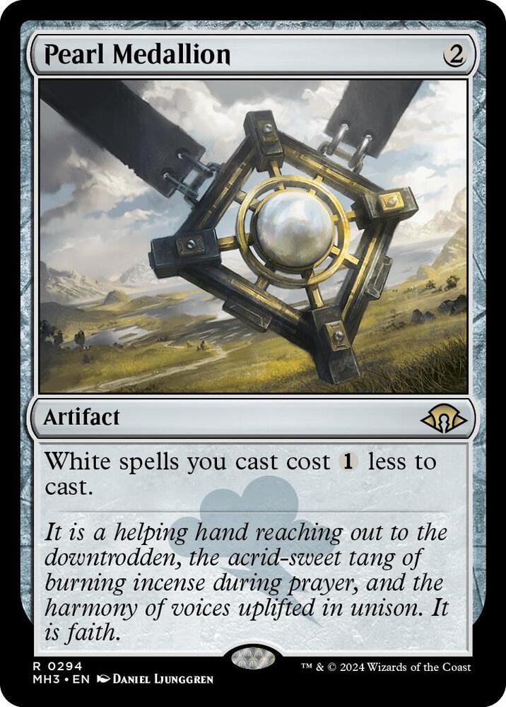 Pearl Medallion 294 card from Modern Horizons 3