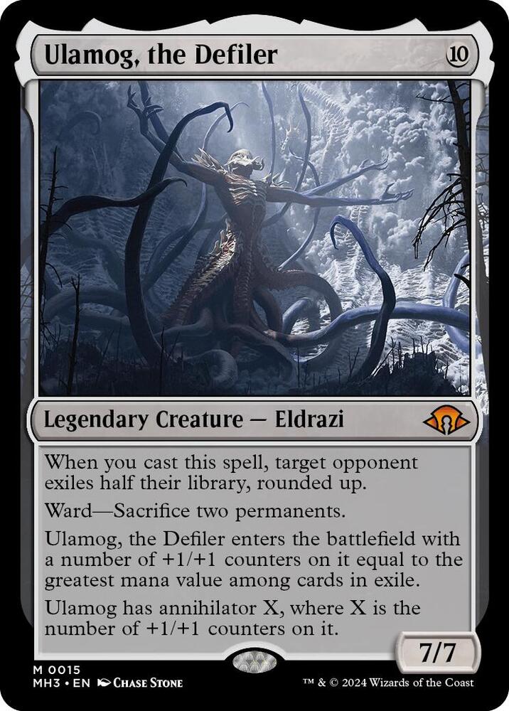 Ulamog, the Defiler 15 card from Modern Horizons 3