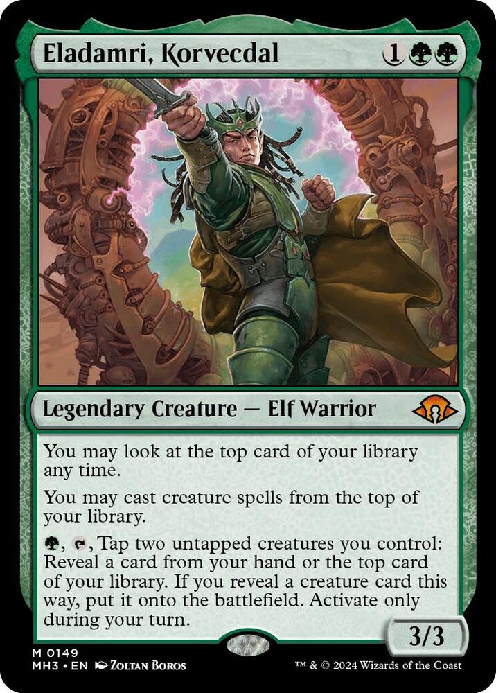 Eladamri, Korvecdal 149 card from Modern Horizons 3