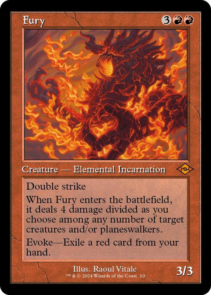 Fury (Retro Frame) 10 card from Modern Horizons 2